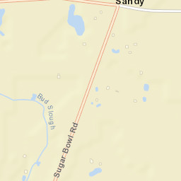 Sandy Florida Street Map