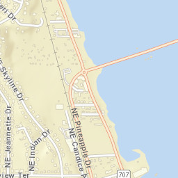 Skyline Heights Florida Street Map