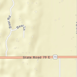 Bear Hollow Florida Street Map