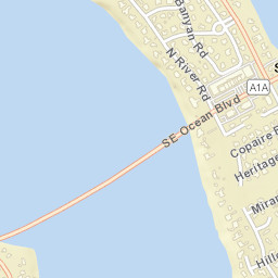 Sewalls Point Florida Street Map