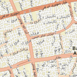 Bandar Abbas Street Map