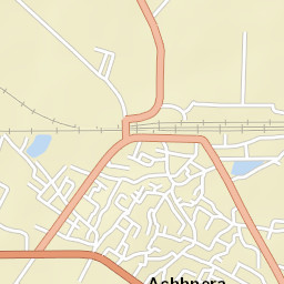 Achhnera Street Map