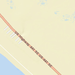 Up the Grove Beach Florida Street Map