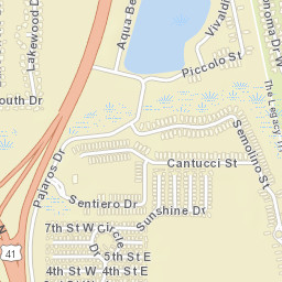 Laurel Villa Florida Street Map