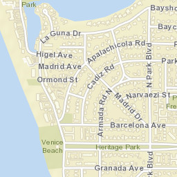 Venice Florida Street Map