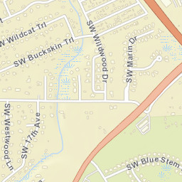 Queens Park Florida Street Map