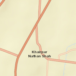 Khairpur Nathan Shah Street Map