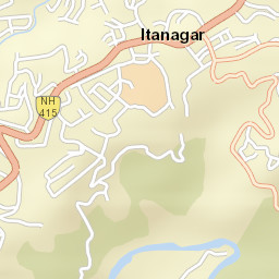 Itanagar Street Map