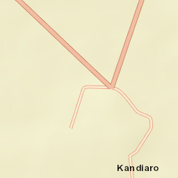 Kandiaro Street Map