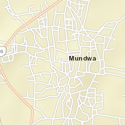 Mundwa Street Map