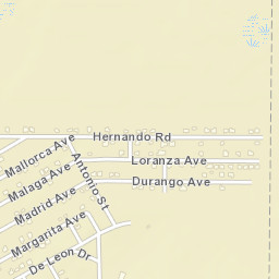 Warm Mineral Springs Florida Street Map