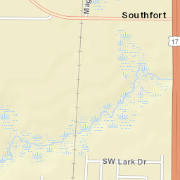 Southfort Florida Street Map