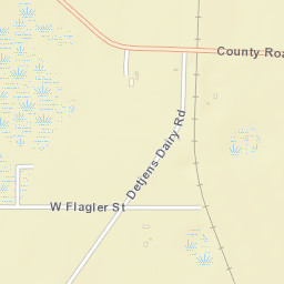 Venus Florida Street Map