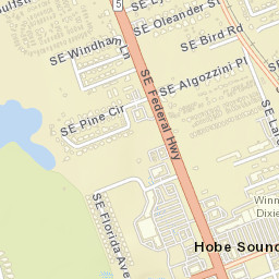 Hobe Sound Florida Street Map