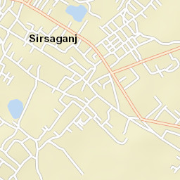 Sirsaganj Street Map