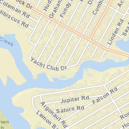 Southwest Venice Florida Street Map