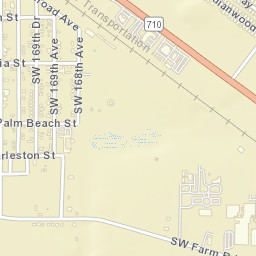 Indiantown Florida Street Map