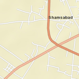 Shamsabad Street Map