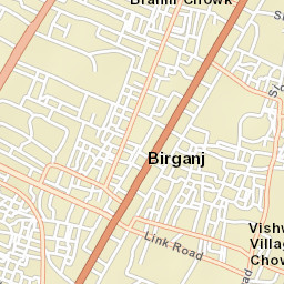 Birgañj Street Map