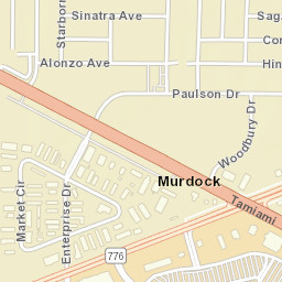 Murdock Florida Street Map