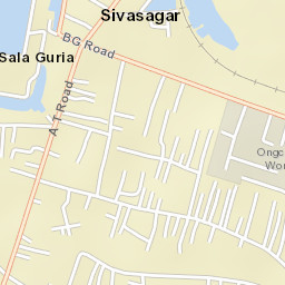 Sibsagar Street Map
