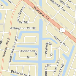 Port Charlotte Florida Street Map