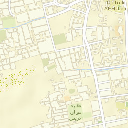 Aoulef Street Map