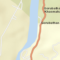 Gorubathan Street Map