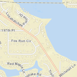 Tequesta Florida Street Map