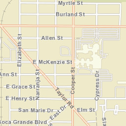 Punta Gorda Florida Street Map