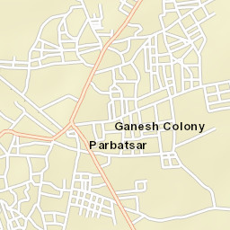 Parvatsar Street Map