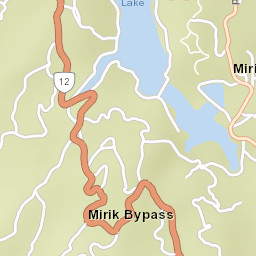 Mirik Street Map