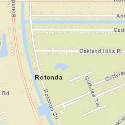 Rotonda Florida Street Map