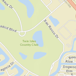 Burnt Store Lakes Florida Street Map