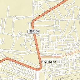 Phulera Street Map