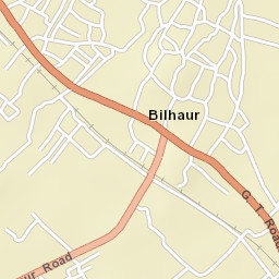 Bilhaur Street Map