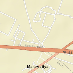 Basti Street Map