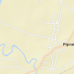 Pipraich Street Map