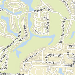 Palm Beach Gardens Florida Street Map