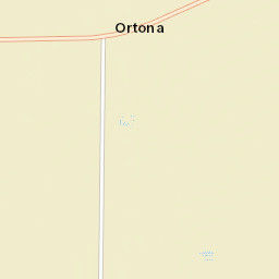 Ortona Florida Street Map
