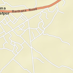 Bidhuna Street Map
