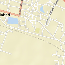 Khalilabad Street Map