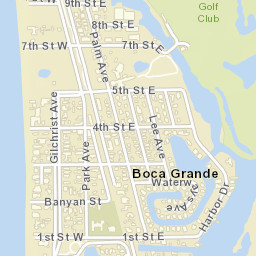 Boca Grande Florida Street Map