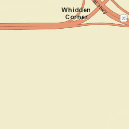 Whidden Corner Florida Street Map
