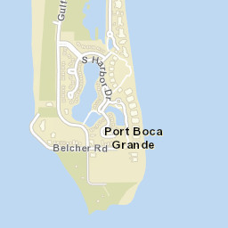 Port Boca Grande Florida Street Map