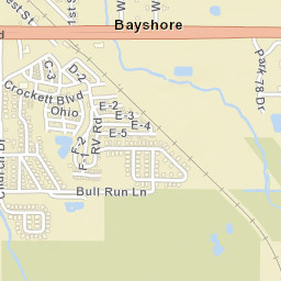 Bayshore Florida Street Map