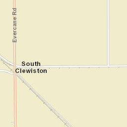 South Clewiston Florida Street Map