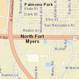 Palmona Park Florida Street Map