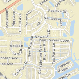Salvista Florida Street Map