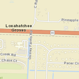 Loxahatchee Florida Street Map
